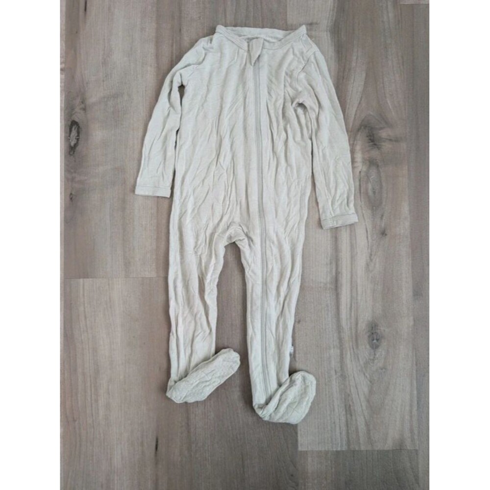 Kyte Baby Mint Footed Sleeper Bamboo Pajamas, 12-18M (U2)